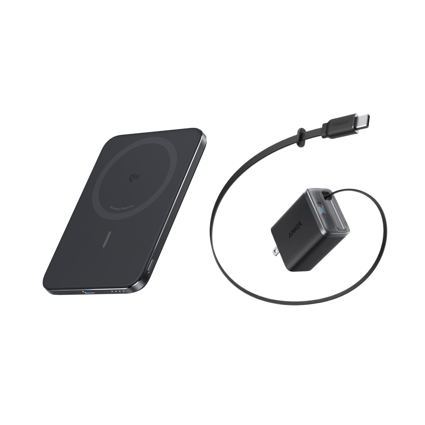 Anker Nano 5000mAh Power Bank + 35W USB-C Charger for day trip