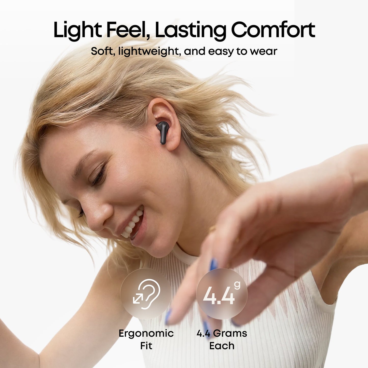soundcore P42i | Adaptive ANC & Hi-Res Audio Earbuds