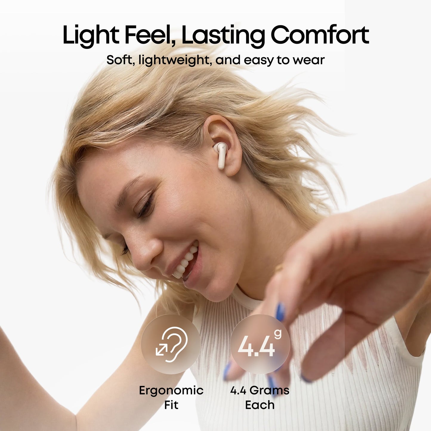 soundcore P42i | Adaptive ANC & Hi-Res Audio Earbuds