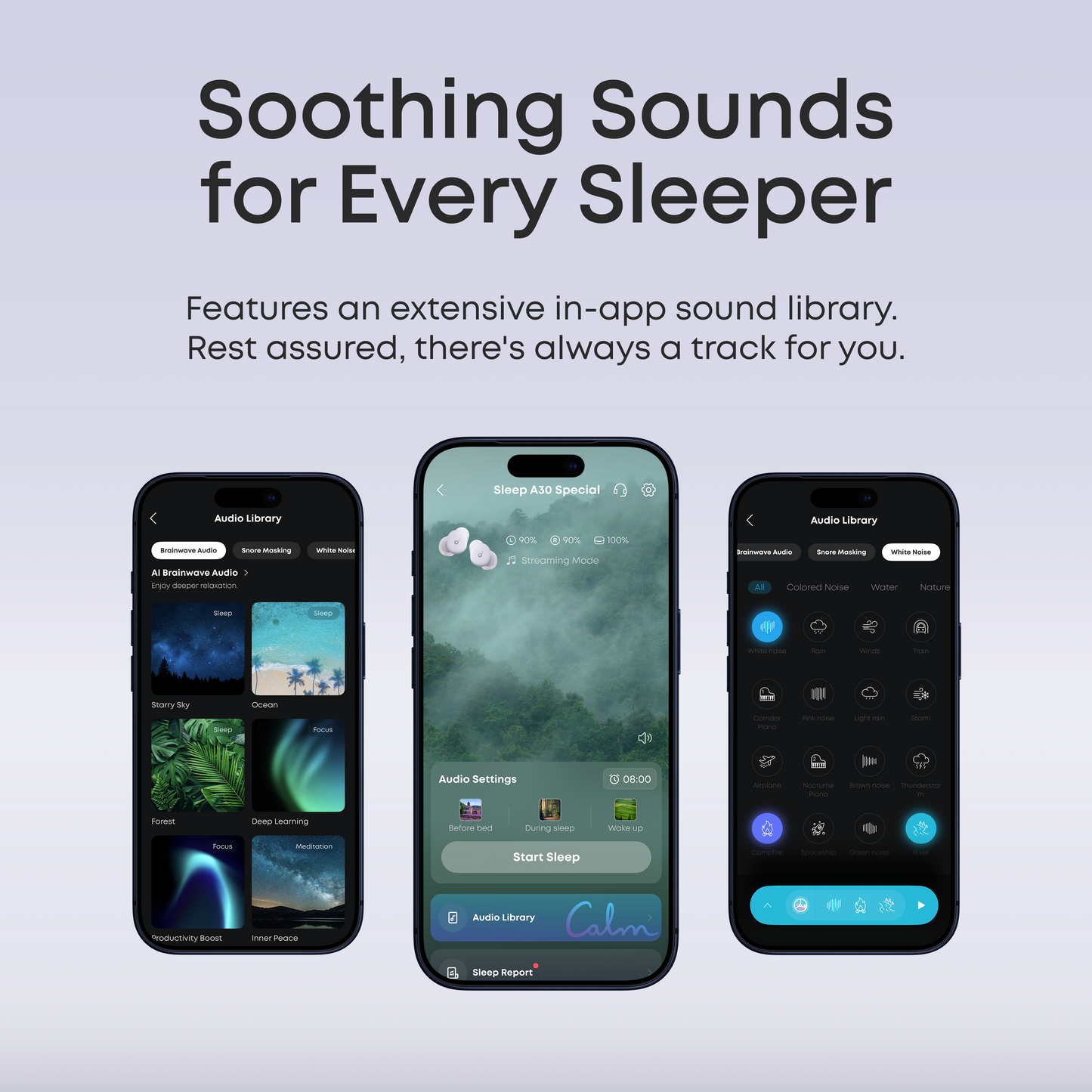 soundcore Sleep A30 Special / Sleep A30 | The World's First Smart ANC Sleep Earbuds