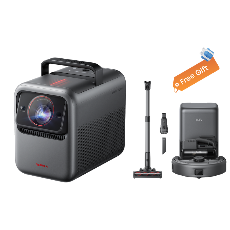 NEBULA X1 4K Projector | 3-in-1 Robot Vacuum (eufy E20)