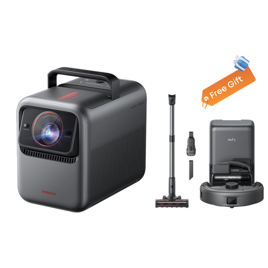 NEBULA X1 4K Projector | 3-in-1 Robot Vacuum eufy E20 (Lightning Deals)