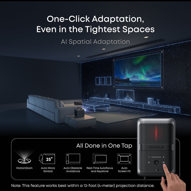 NEBULA X1 4K Projector + 1,056Wh Portable Power Station