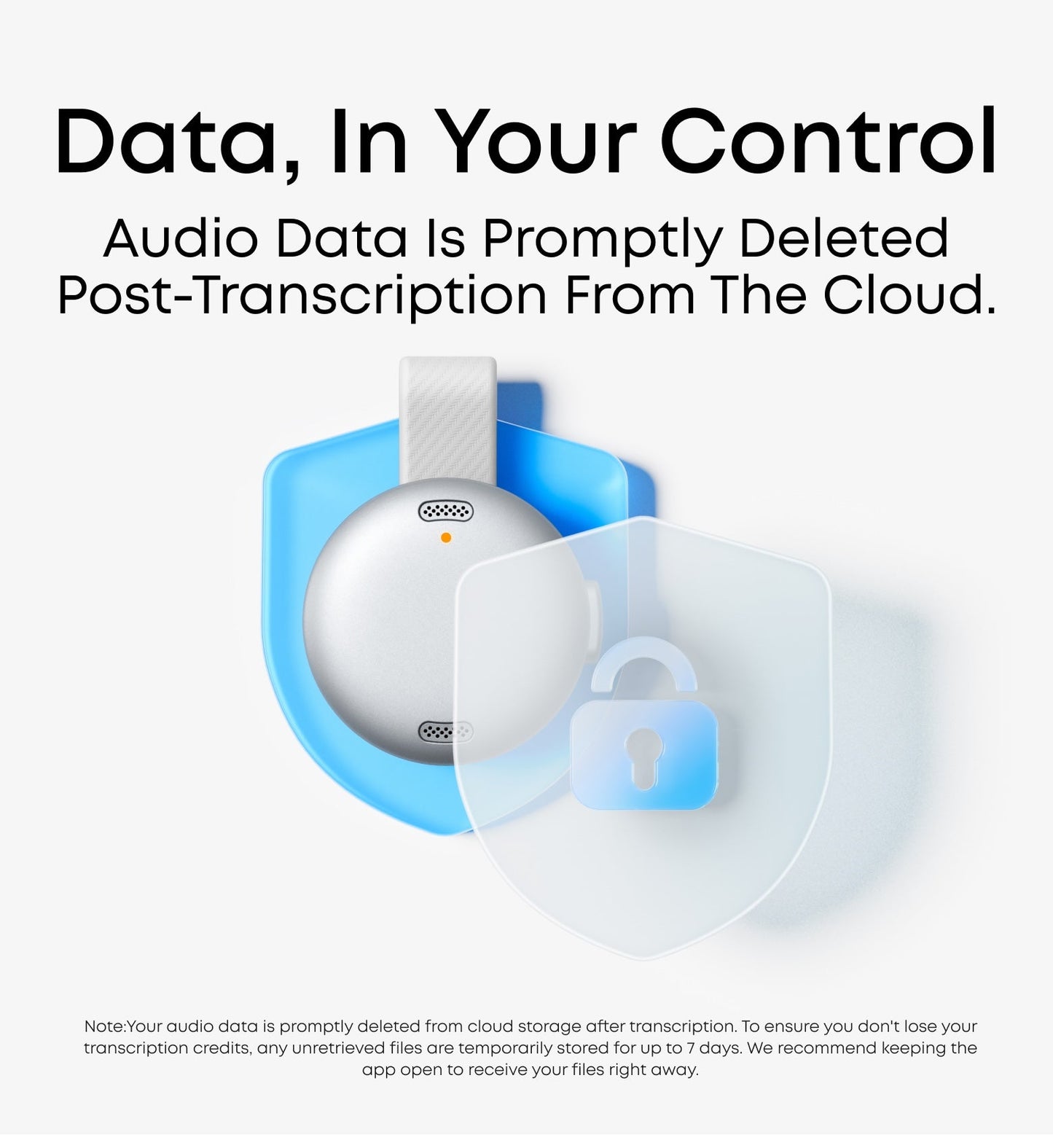 soundcore Work | The World's First Coin-Sized AI Voice Recorder