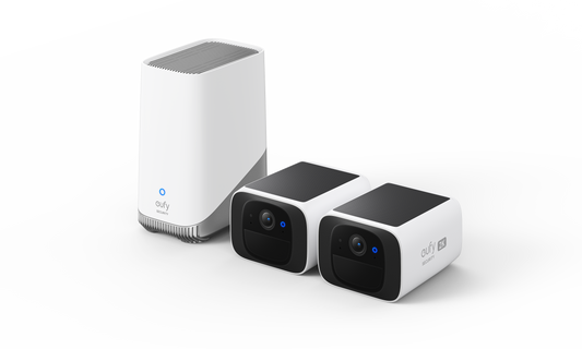 eufy security S220 SoloCam 2 Pack with Homebase 3