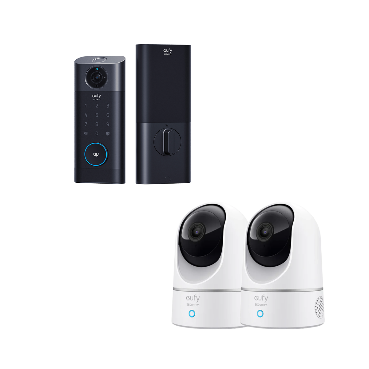 Video Smart Lock S330 + Indoor Cam E220 (2-Cam Kit)