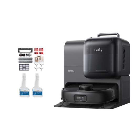 eufy Robot Vacuum Omni E28 + Accessories Package + Floor Cleaner*2