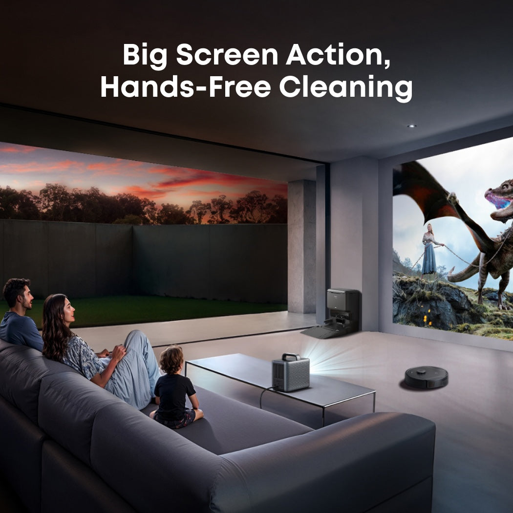 NEBULA X1 4K Projector | 3-in-1 Robot Vacuum eufy E20 (Lightning Deals)