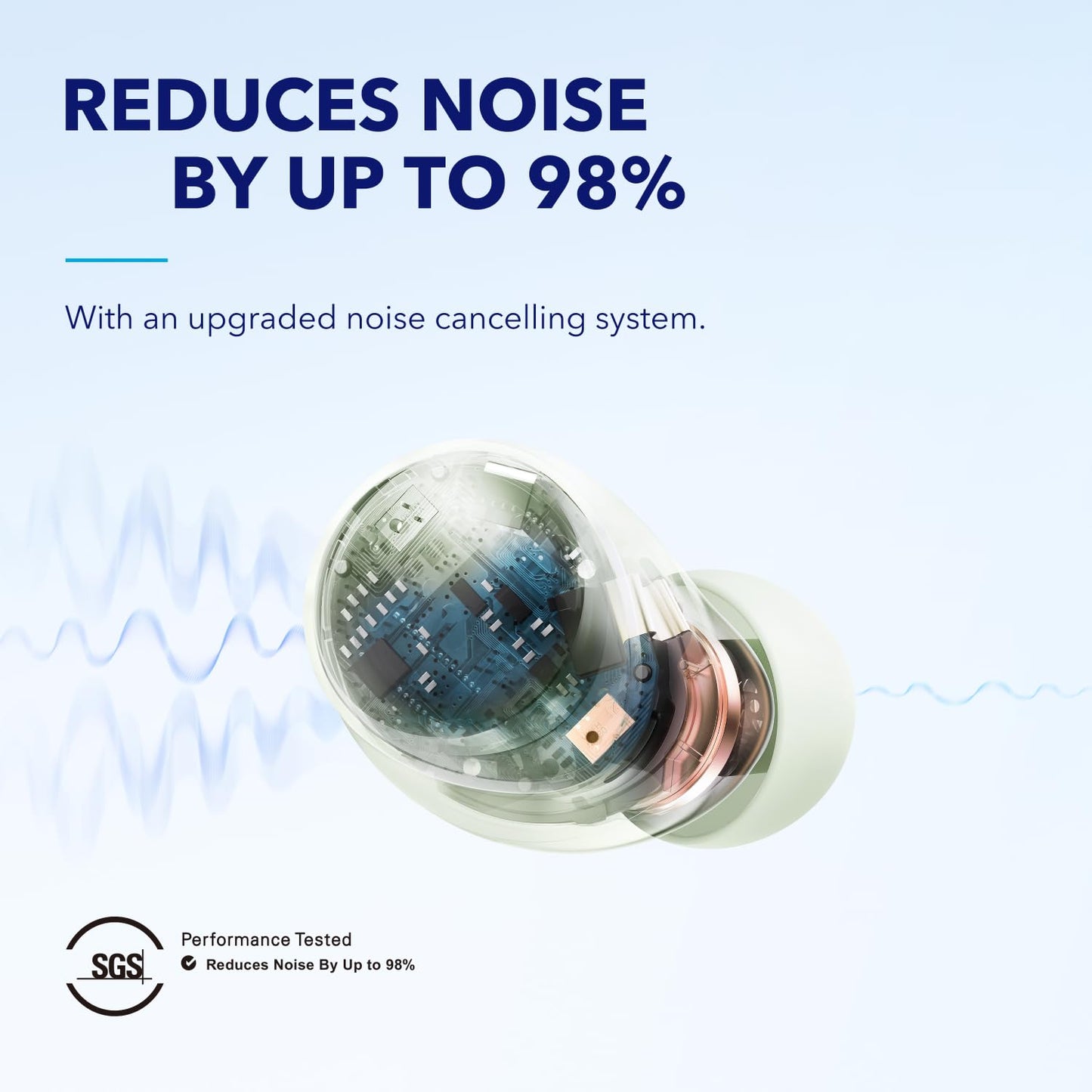 Space A40 | Long-Lasting Noise Cancelling Earbuds