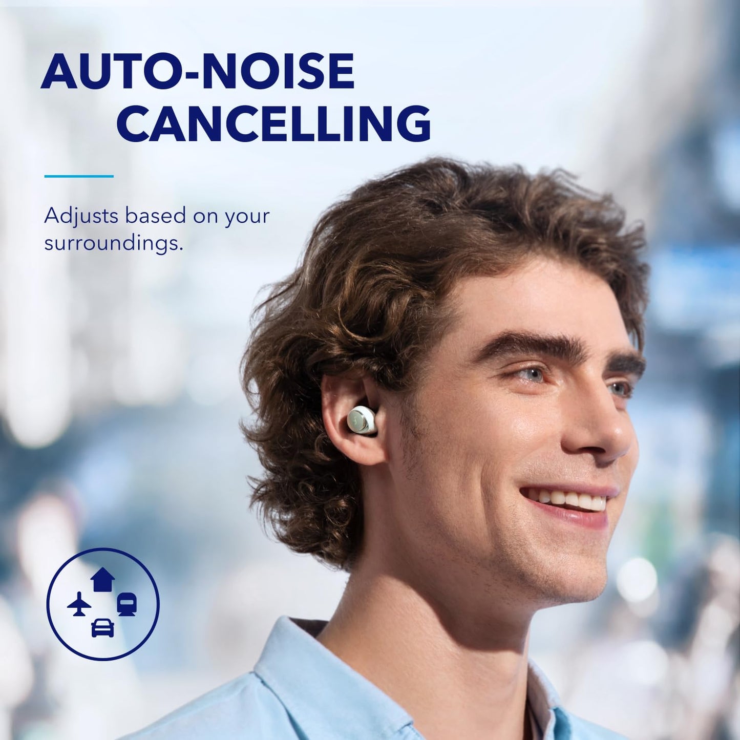 Space A40 | Long-Lasting Noise Cancelling Earbuds