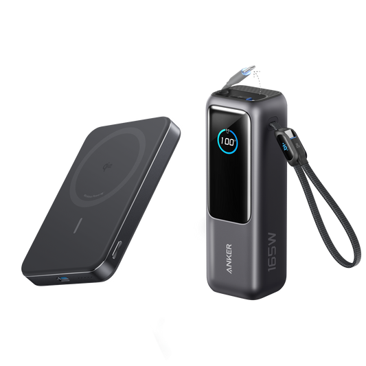 Anker 25K 165W Power Bank and Anker MagGo 10K Power Bank