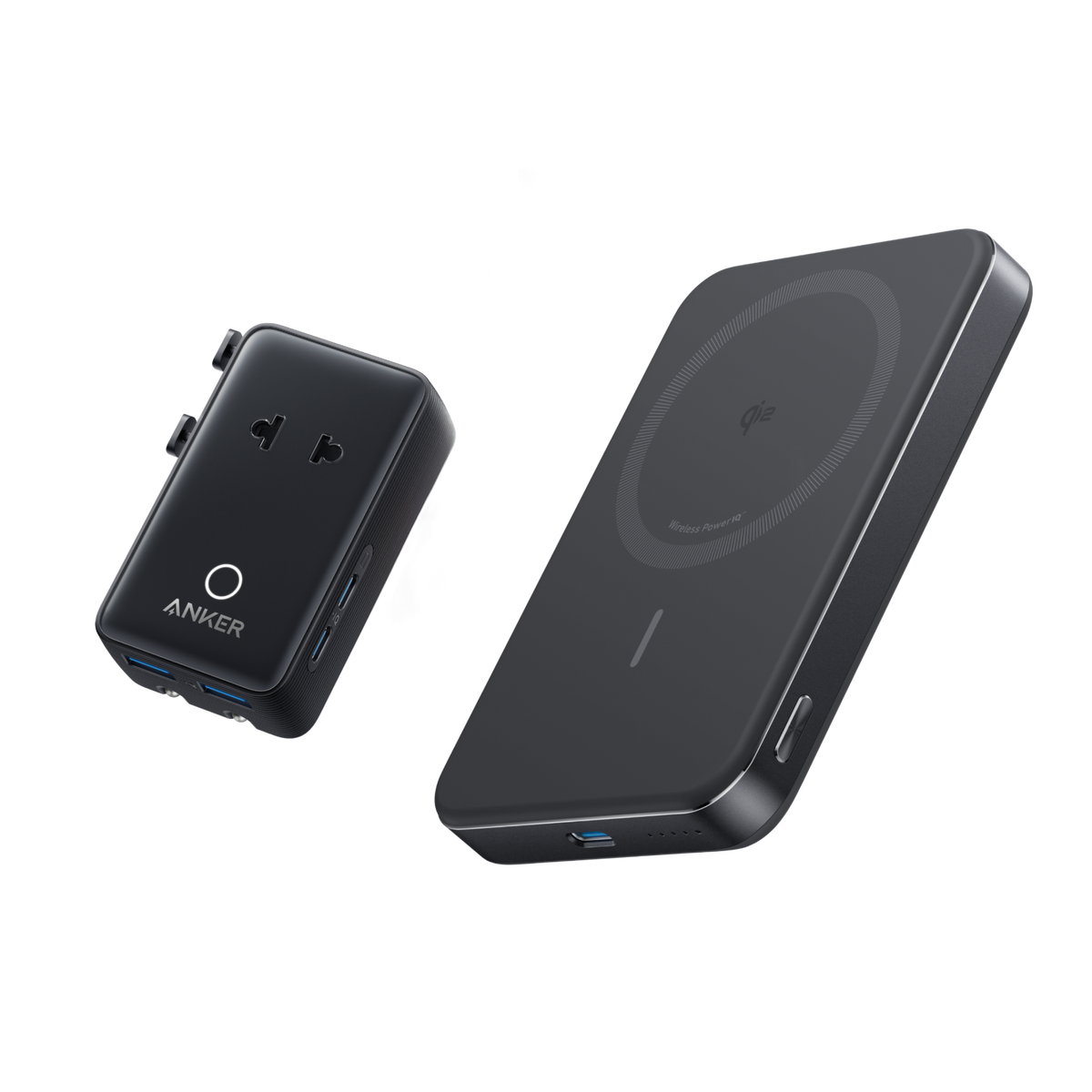 Anker MagGo 10K Power Bank and 5-in-1 20W Travel Adapter