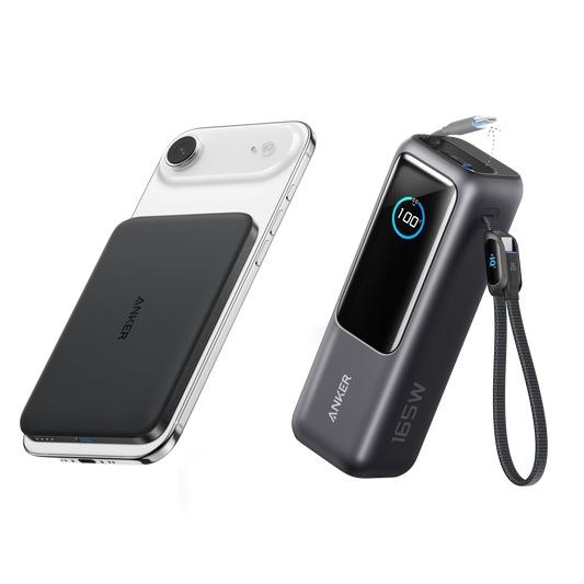 Anker 25K 165W Power Bank and Anker Nano 5K Power Bank
