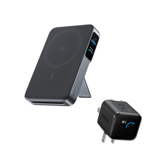 Anker MagGo 2 Pro Power Bank and Anker Nano 45W Smart Display Charger