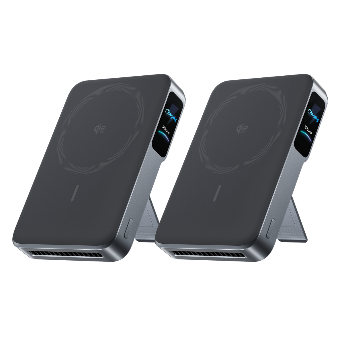 Anker MagGo 2 Pro Magnetic Power Bank (10K, Qi2 25W, 2 pack)