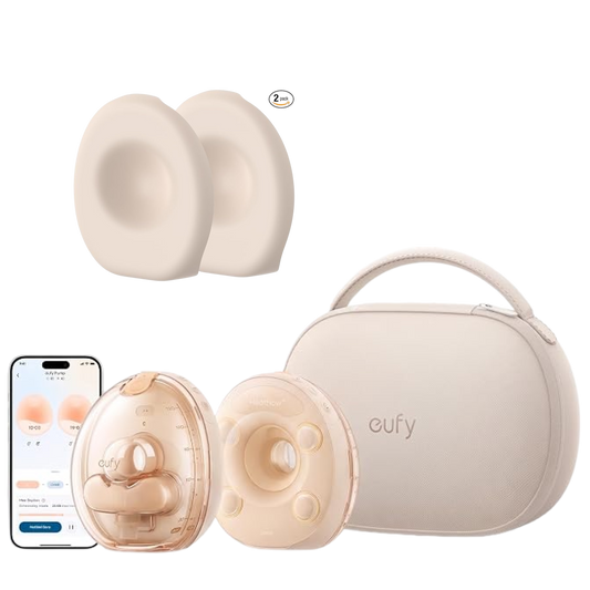 eufy Wearable Breast Pump S2 Pro + Dust Cover (2-Pack)