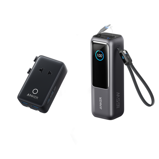 Anker 25K 165W Power Bank and 5-in-1 20W Travel Adapter