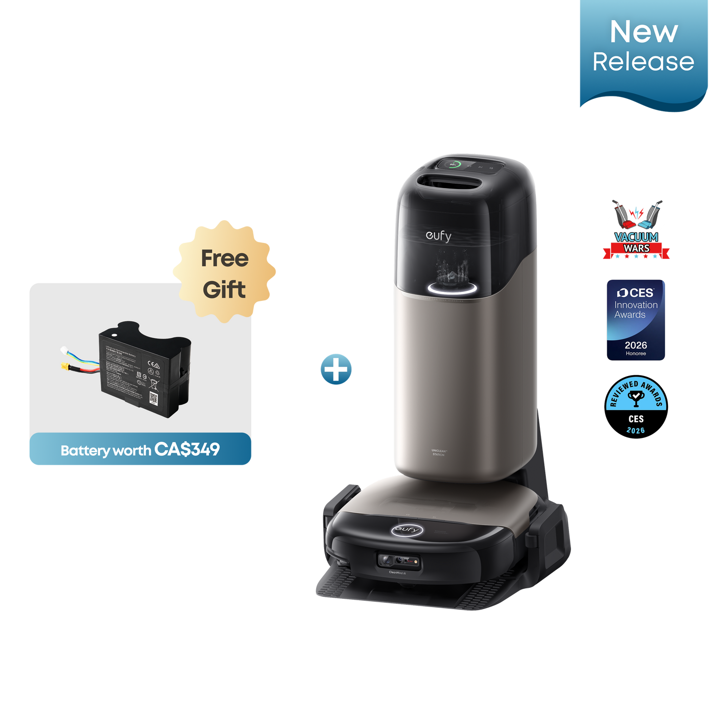 Aspirateur robot eufy Omni S2