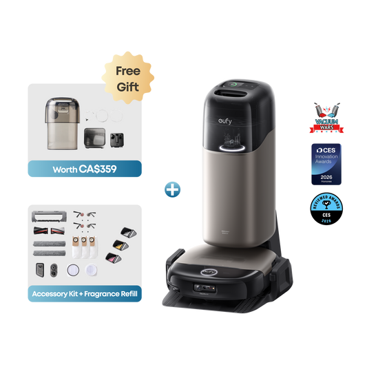 eufy Robot Vacuum Omni S2 + Accessory Kit + Fragrance Refill