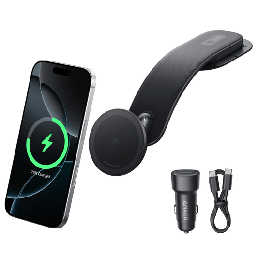 Anker Nano Wireless Car Charger (Magnetic, Detachable Pad)