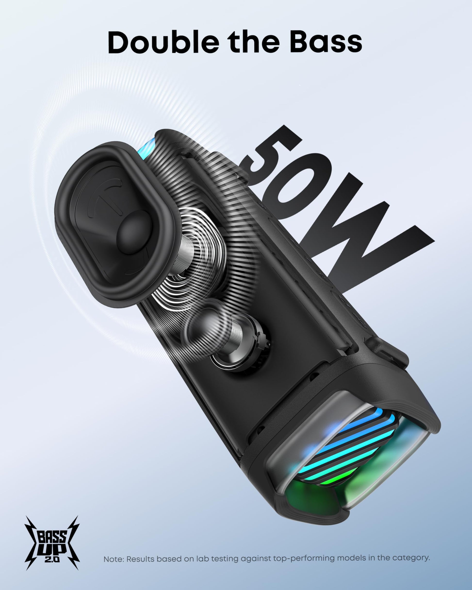 Soundcore Boom 3i portable wireless outdoor bass speaker
