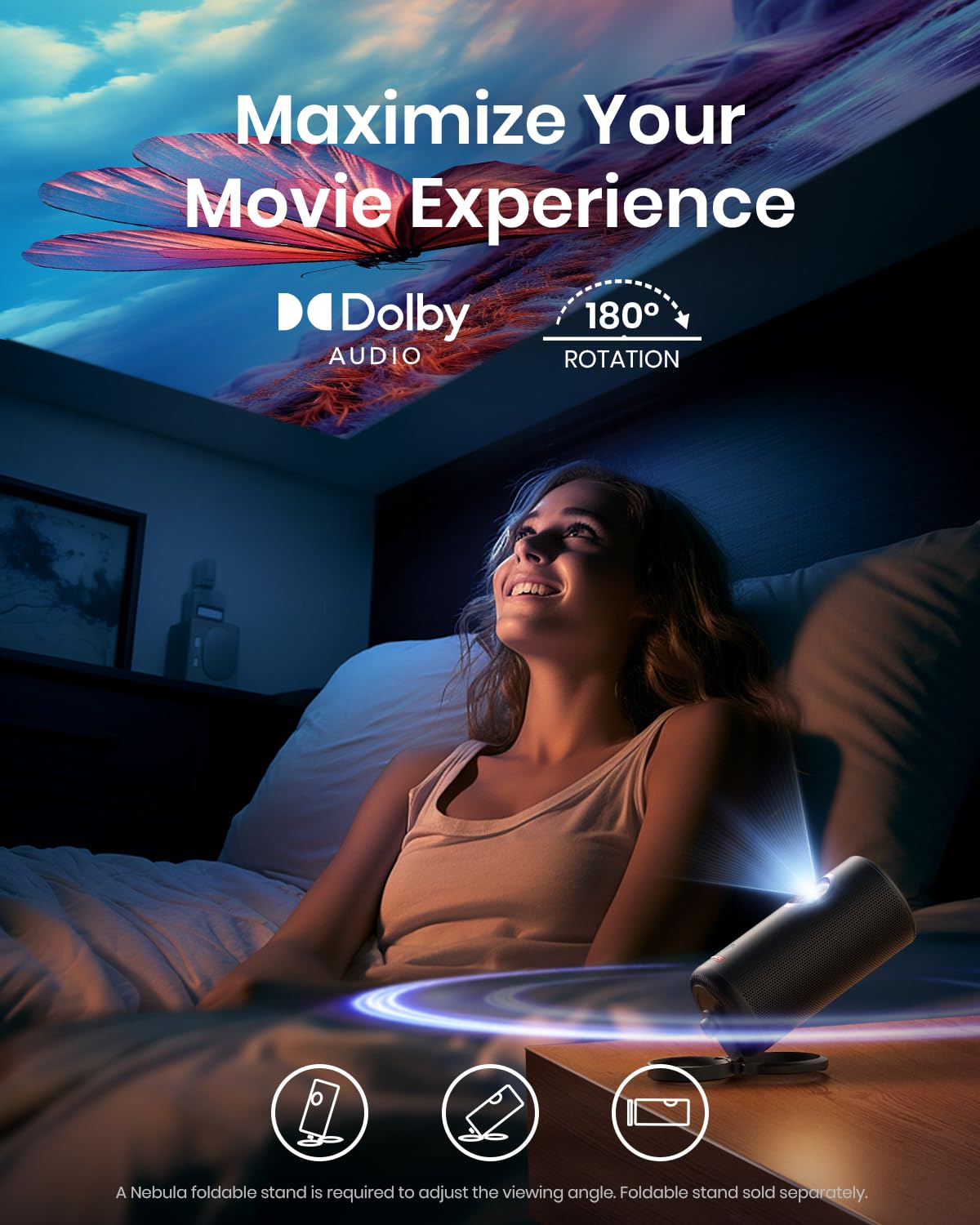 Capsule 3 Laser |  Laser-Powered Mini Projector