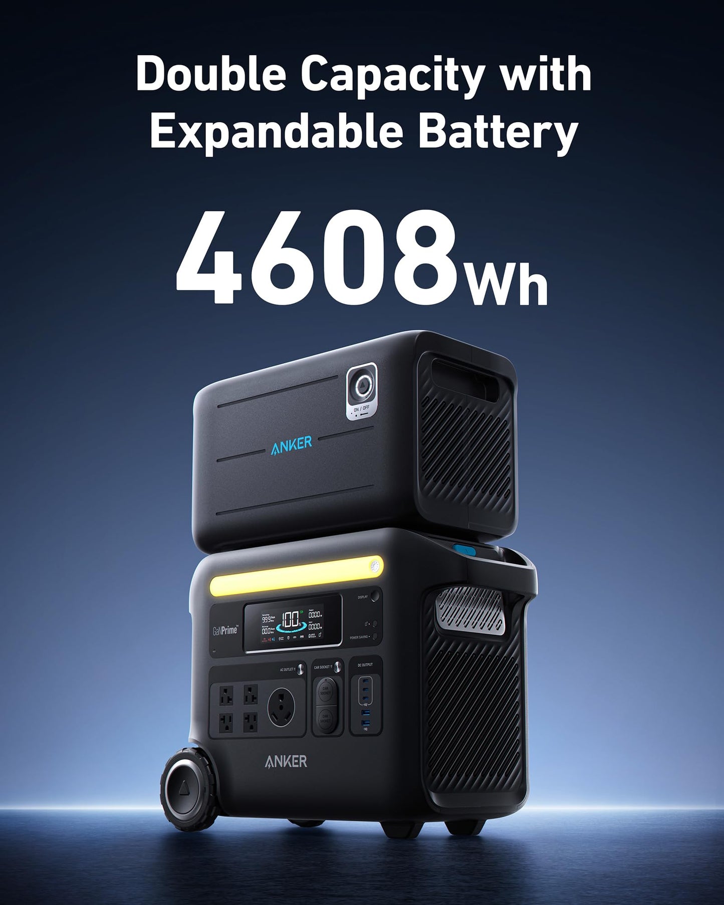 Anker SOLIX F2600 Portable Power Station - 2560Wh｜2400W
