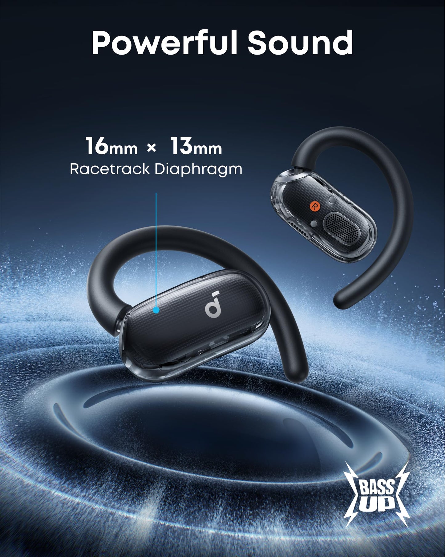 soundcore V40i | Comfortable Fit and Clear Sound, Lidless Case