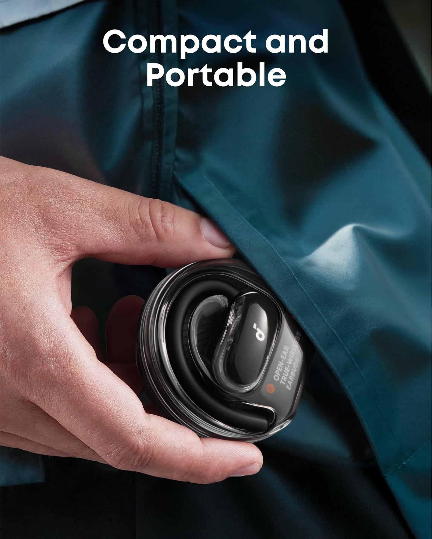 soundcore V40i | Comfortable Fit and Clear Sound, Lidless Case