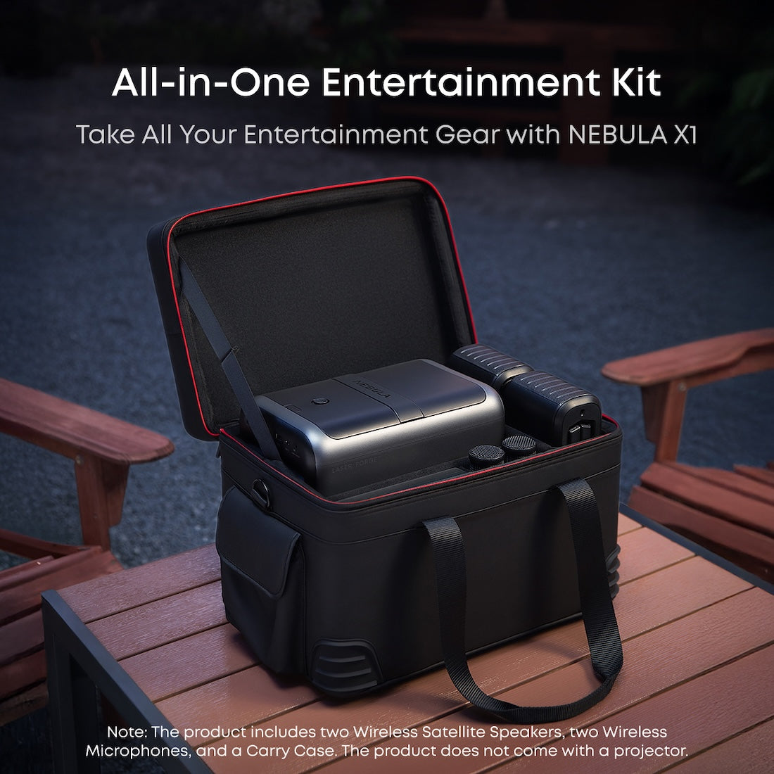 NEBULA X1 Accessory Pack | Ultimate Audio for Movie Nights