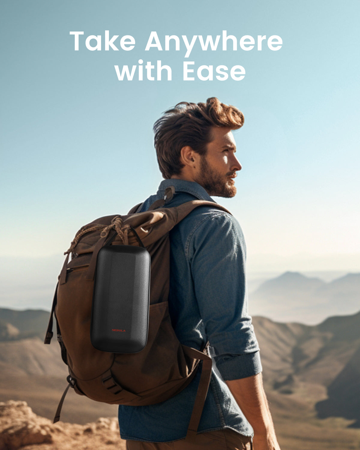 Capsule 3 Laser |  Laser-Powered Mini Projector (Lightning Deals)