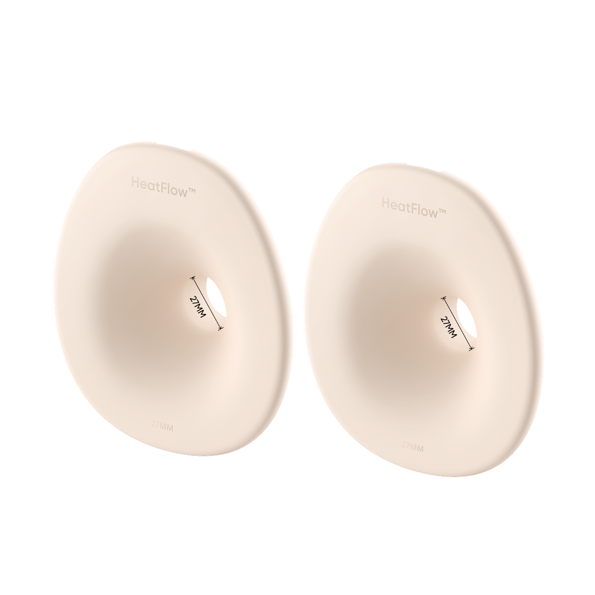 eufy Wearable Breast Pump 27mm Flange 2-Pack for E20, S1 & S1 Pro 
