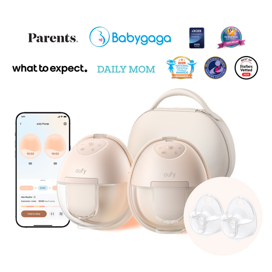 Wearable Breast Pump S1 Pro + Replacement Milk Container (2-Pack)