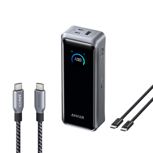 Anker Prime 26K Power Bank and 240W USB-C Cables