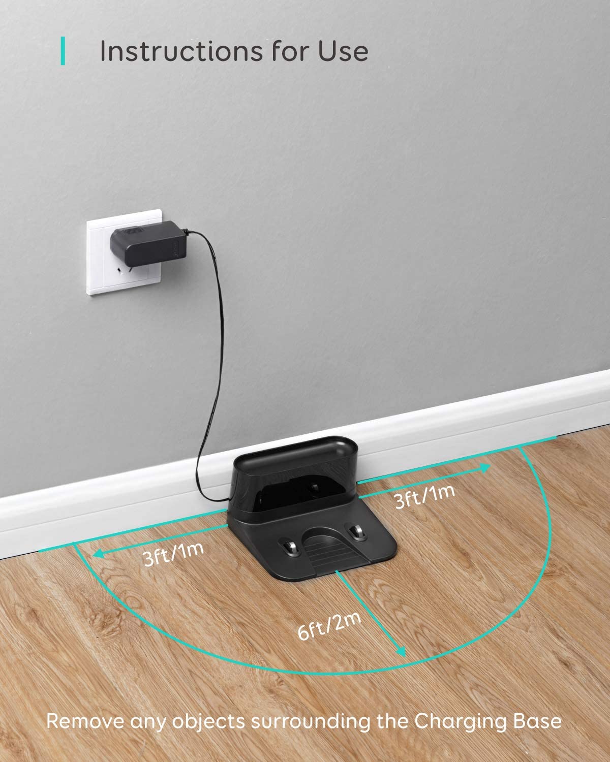 Charging base + Power adapter