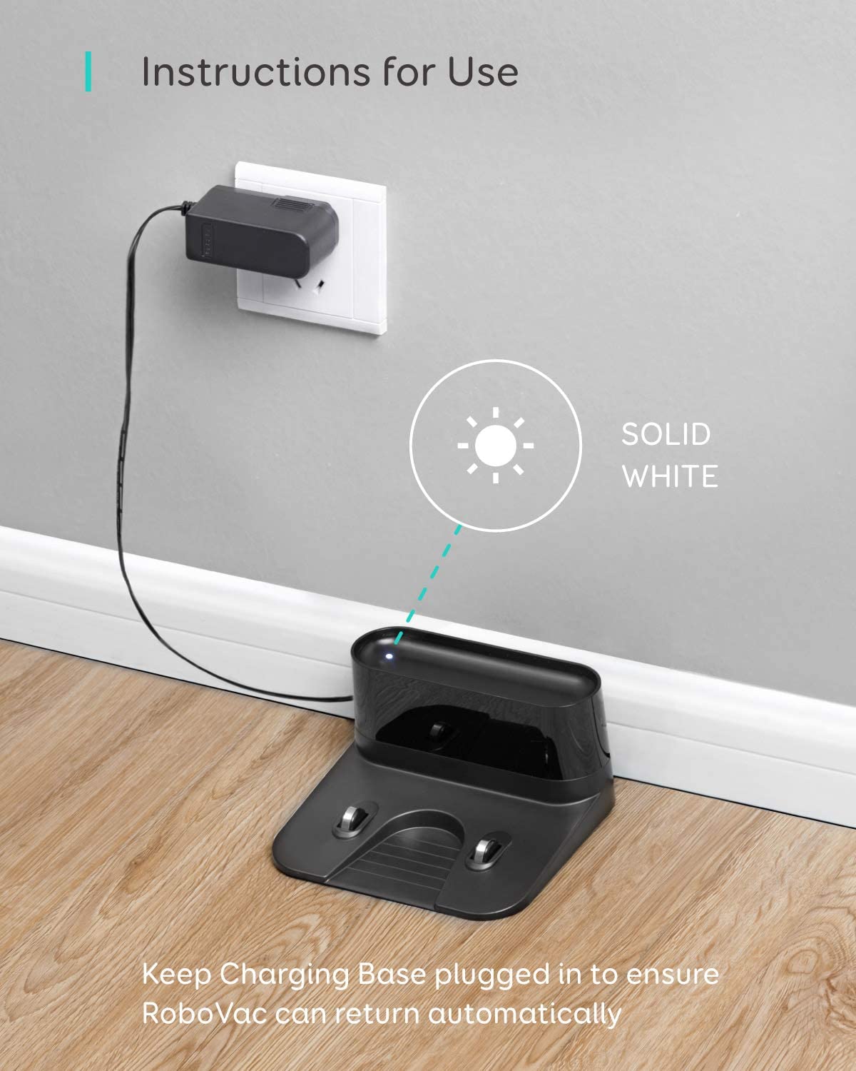 Charging base + Power adapter