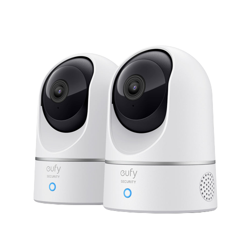Indoor Cam E220 (2K, 2-Cam Kit, Pan & Tilt)