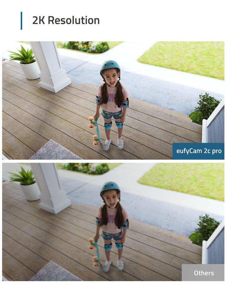 eufyCam 2C Pro S220 2k outdoor monitoring camera