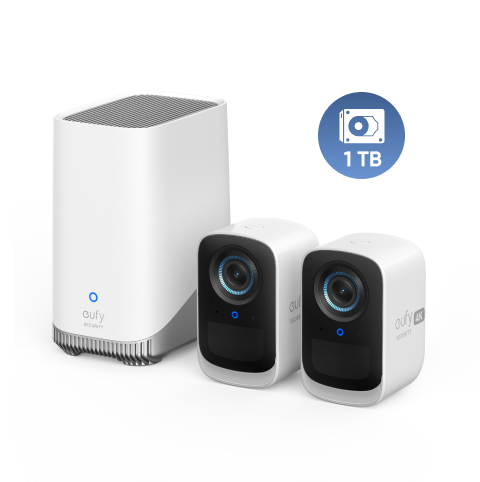 eufyCam S300 (eufyCam 3C) + 1 TB Hard Drive