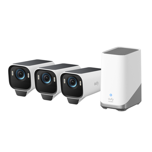 eufyCam S3 Pro 3-Cam Kit Battery Camera