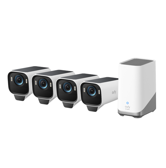 eufyCam S3 Pro 4-Cam Kit Battery Camera security