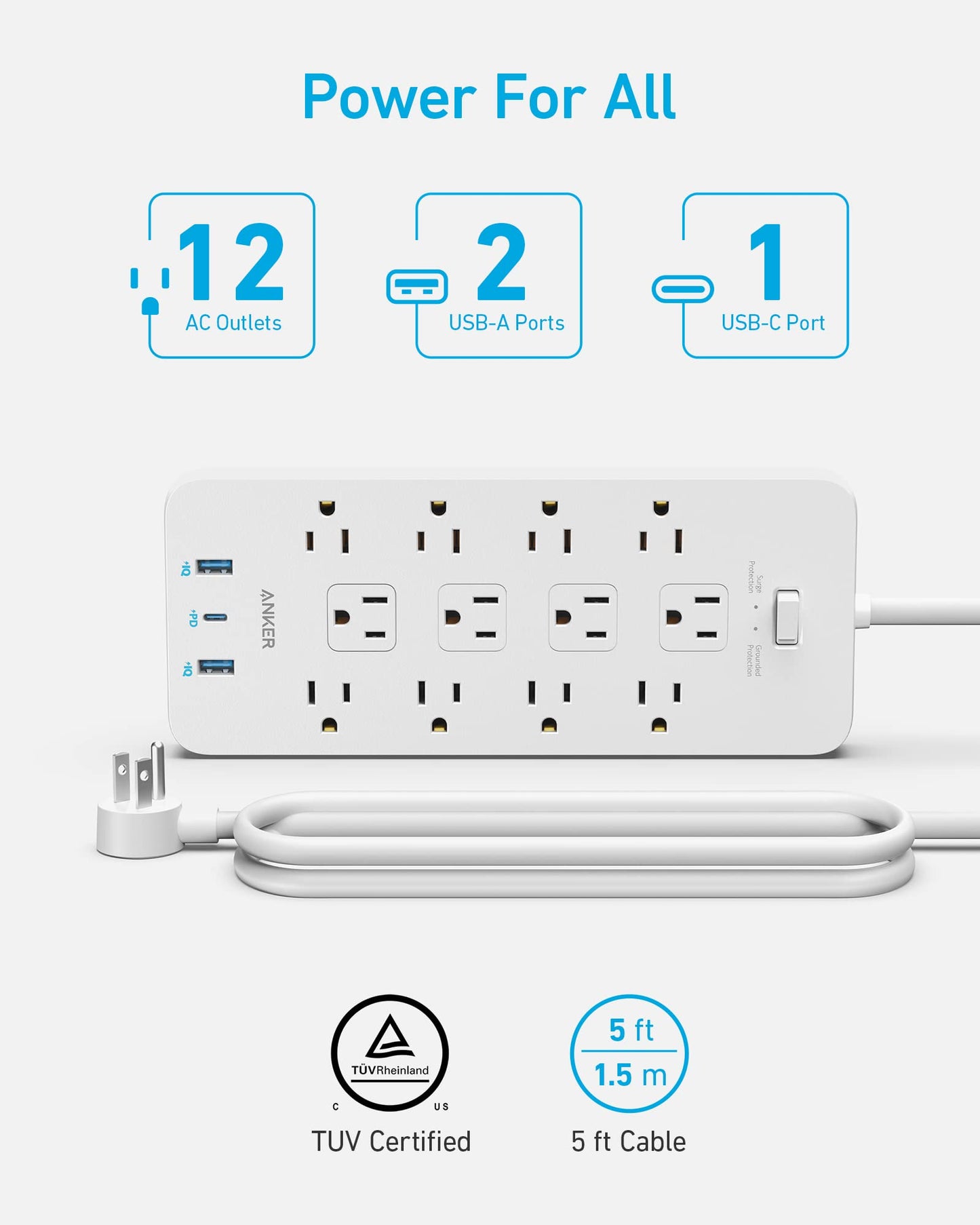 Anker <b>351</b> Power Strip