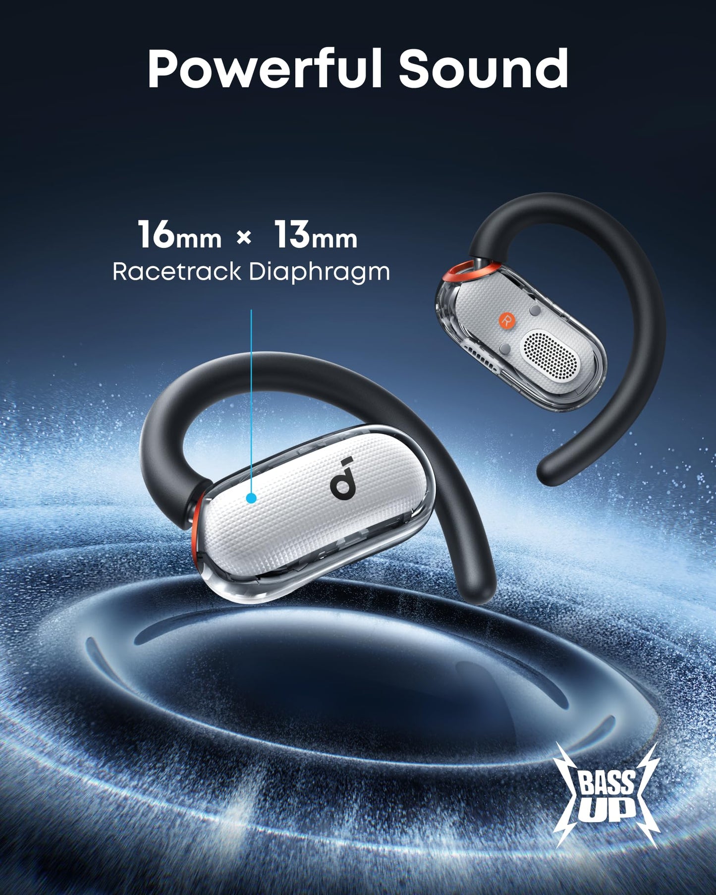 soundcore V40i | Comfortable Fit and Clear Sound, Lidless Case