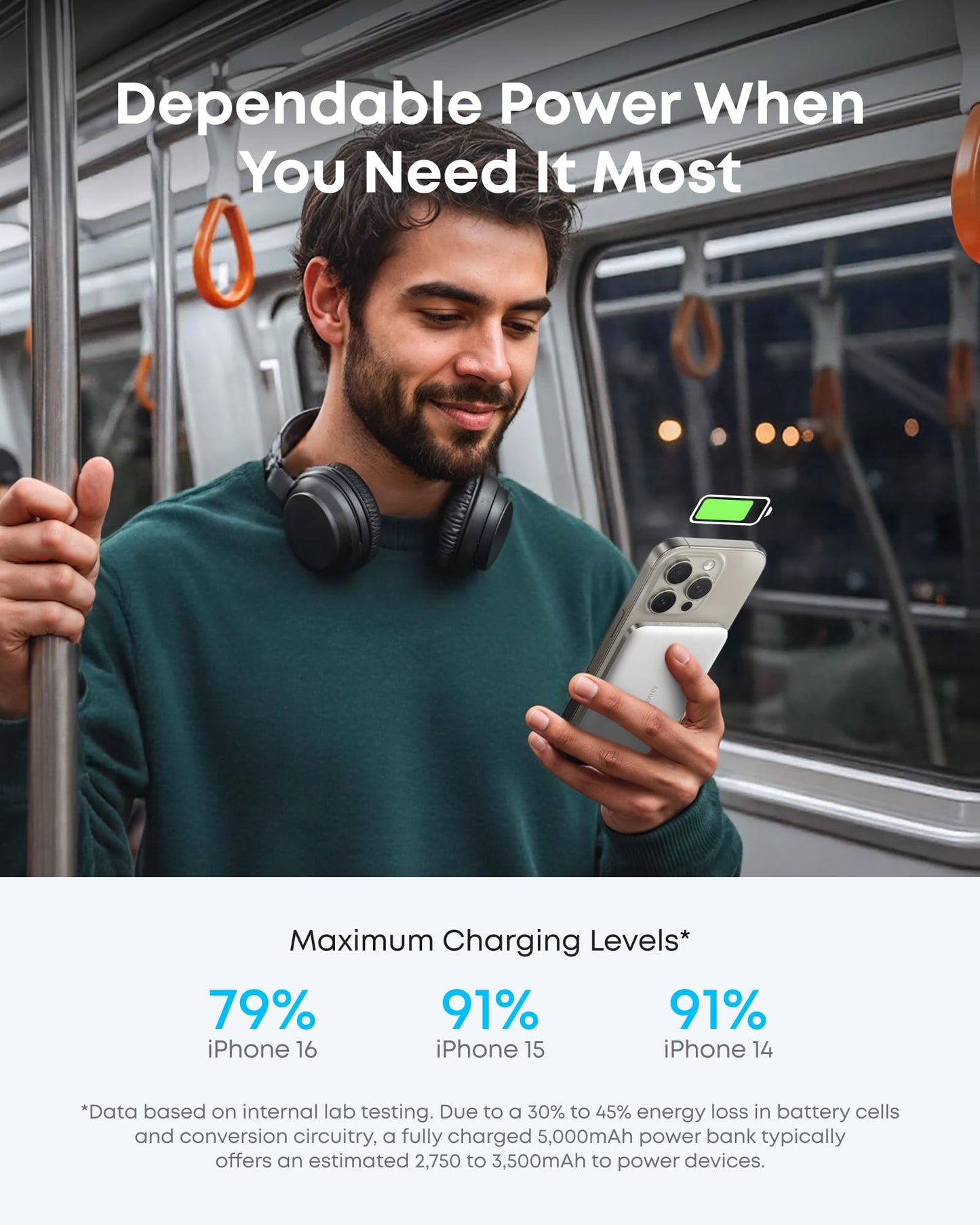 Anker Nano slim magsafe battery pack