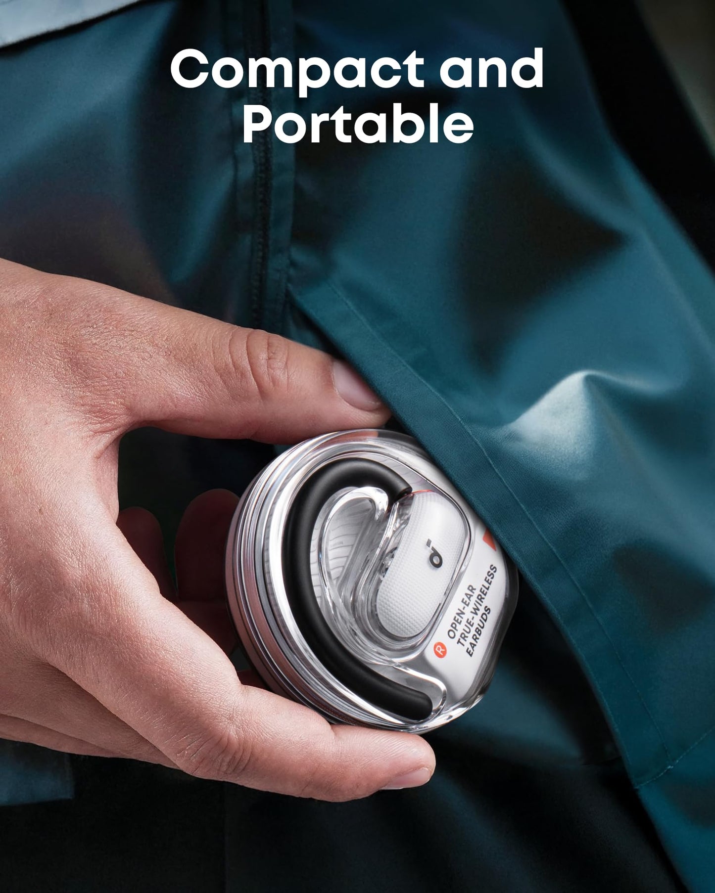 soundcore V40i | Comfortable Fit and Clear Sound, Lidless Case