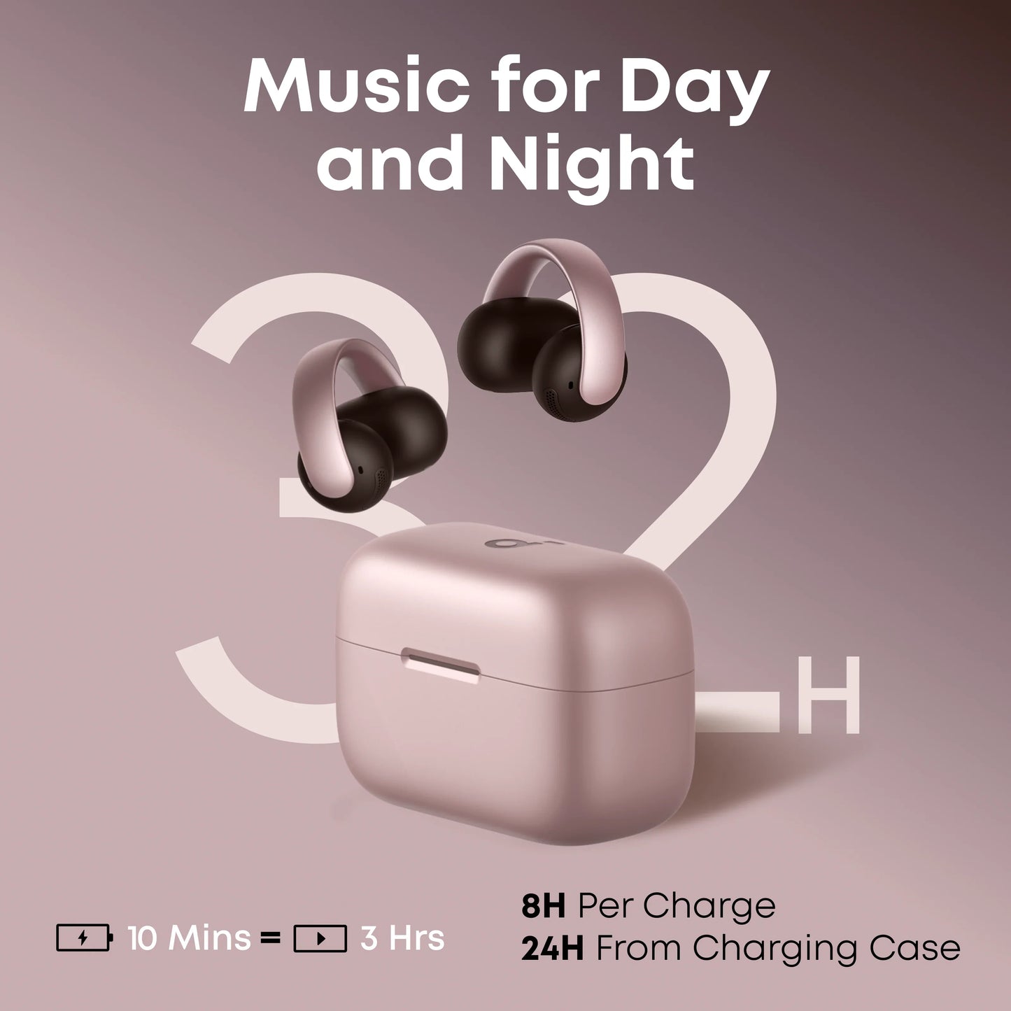 soundcore aeroclip open-ear gym headphones