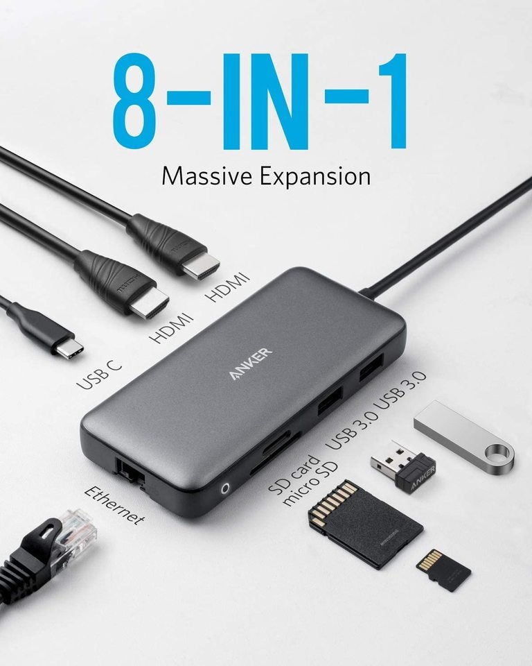 Anker <b>553</b> USB-C Hub (8-in-1)