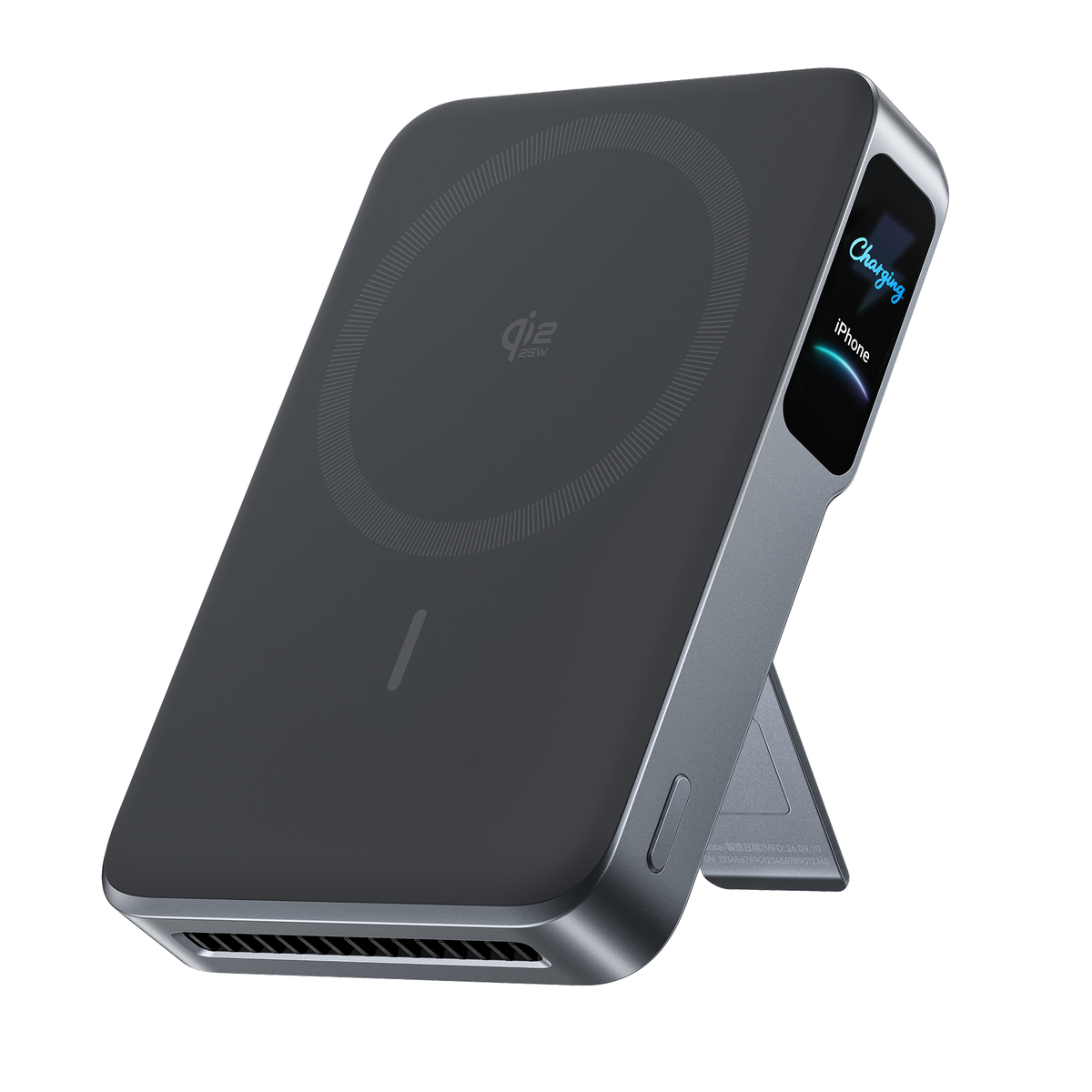 Anker MagGo 2 Pro Magnetic Power Bank (10K, Qi2 25W, Active Cooling)