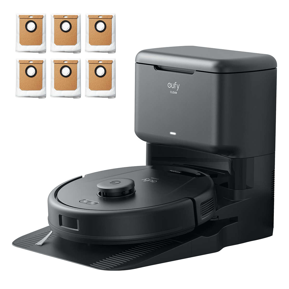 eufy Clean L60 with Self-Empty Station + 6 Replacement Dustbags