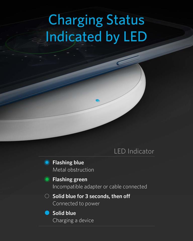 Anker <b>313</b> Wireless Charger (Pad)